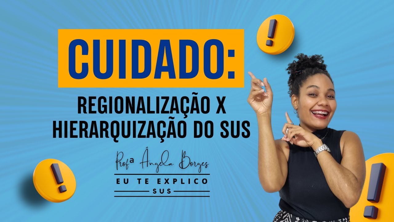 REGIONALIZAÇÃO x HIERARQUIZAÇÃO: qual a diferença? | Banca: VUNESP | SUS PARA CONCURSO