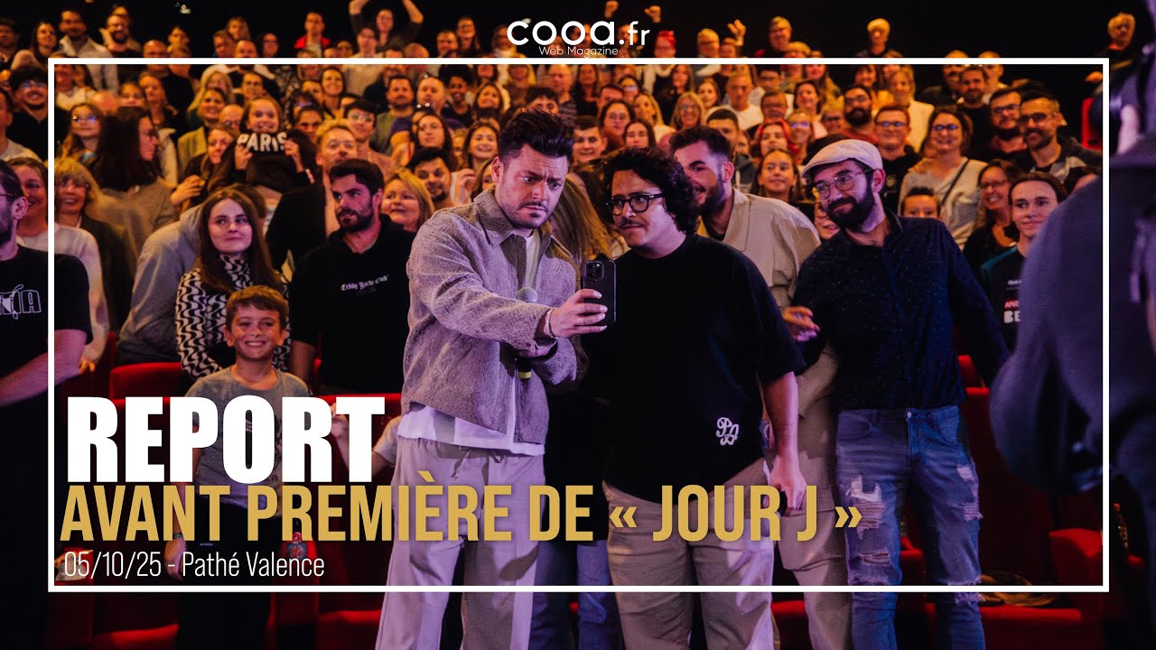 Avant première du film "Jour J" avec Kev Adams et Brahim Bouhle au Pathé Valence