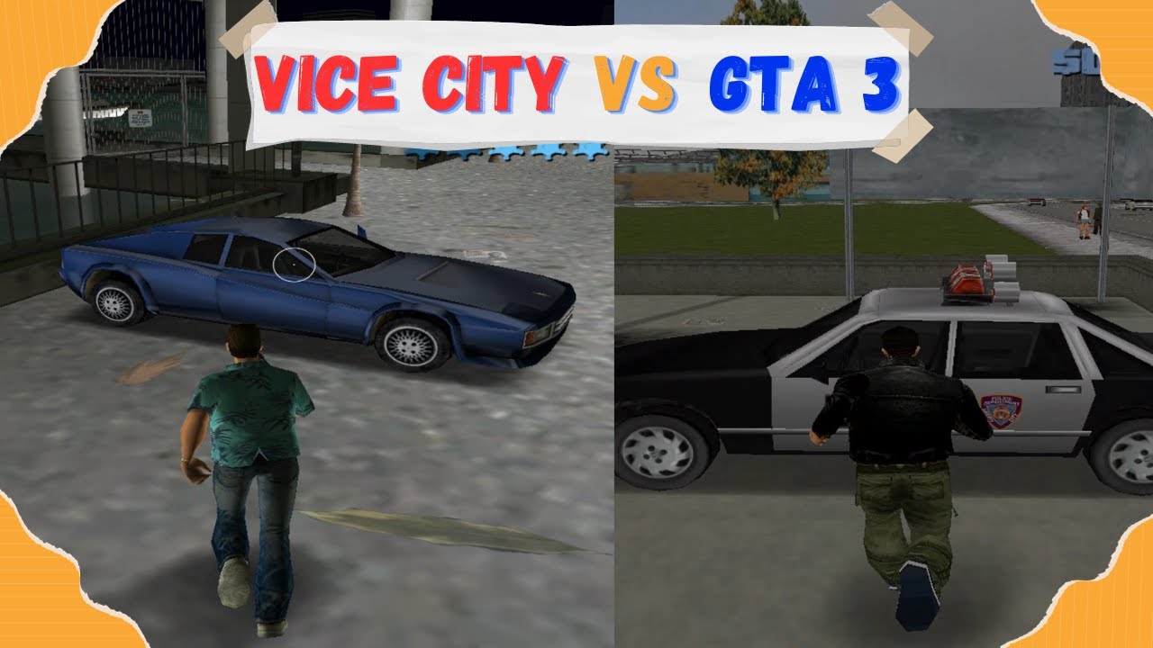 GTA 3 VS Vice City Which One Has The Best Cars YouTube 
