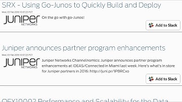 SimpleFeed Screencast - Syndicating Content to Slack