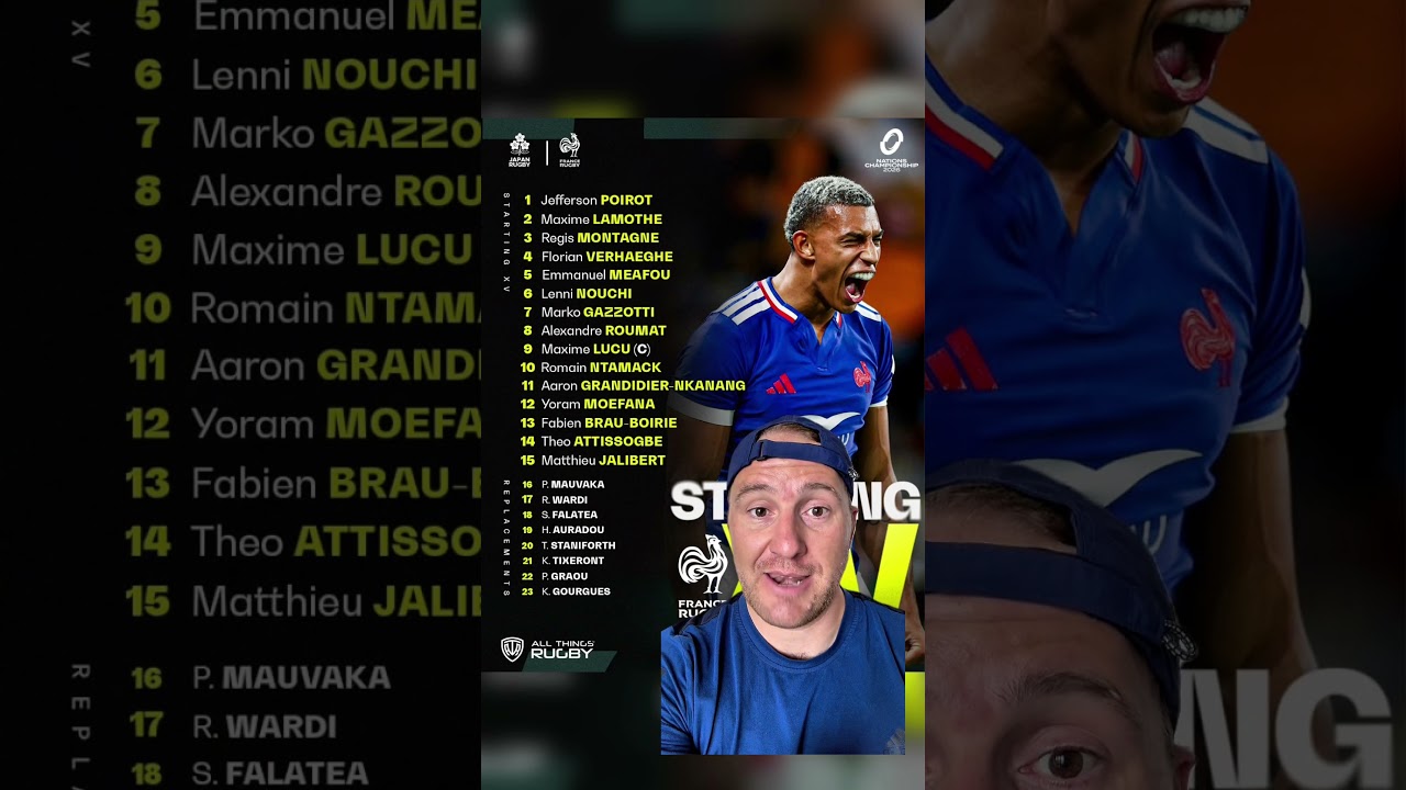 FRANCE Team Reaction vs Japan