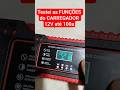 Testei as FUNÇÕES do novo CARREGADOR INTELIGENTE 12V para carro, moto, caminhão, barco e jetky
