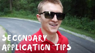 Medical School Secondary Application Advice and Tips