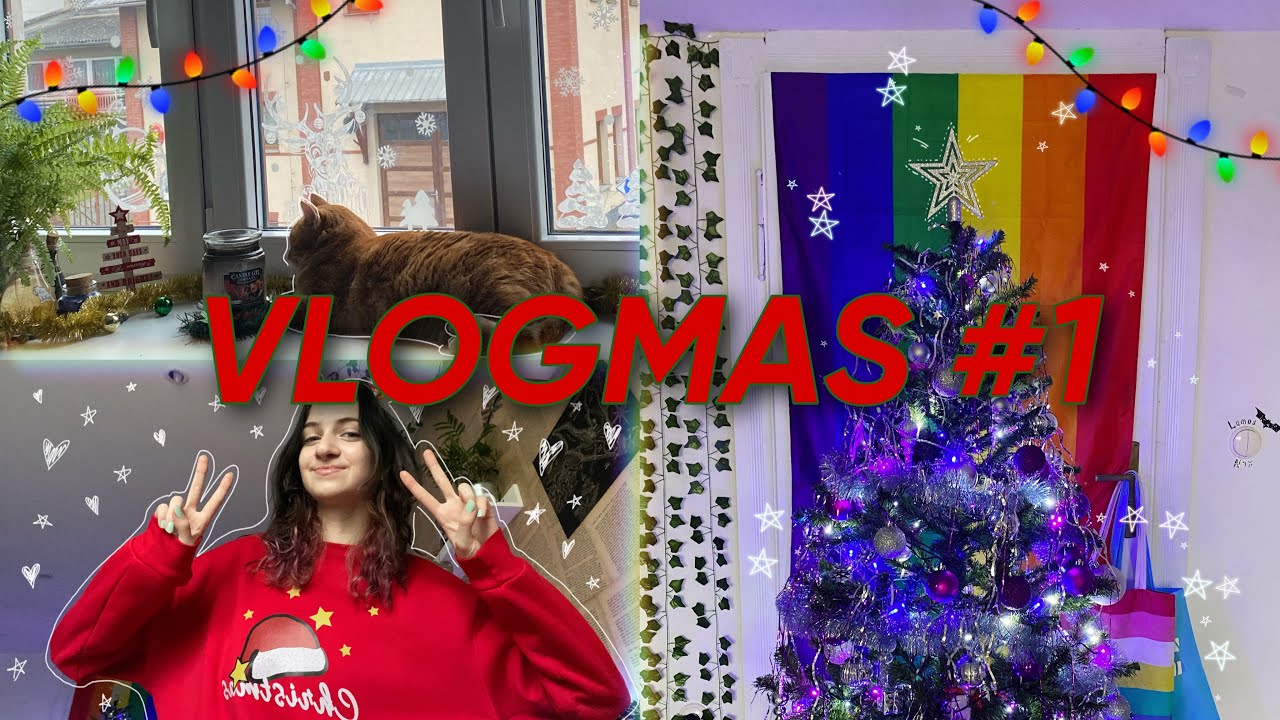 VLOGMAS #1 | konečně PROSINEC!!🎄 | Leňuš