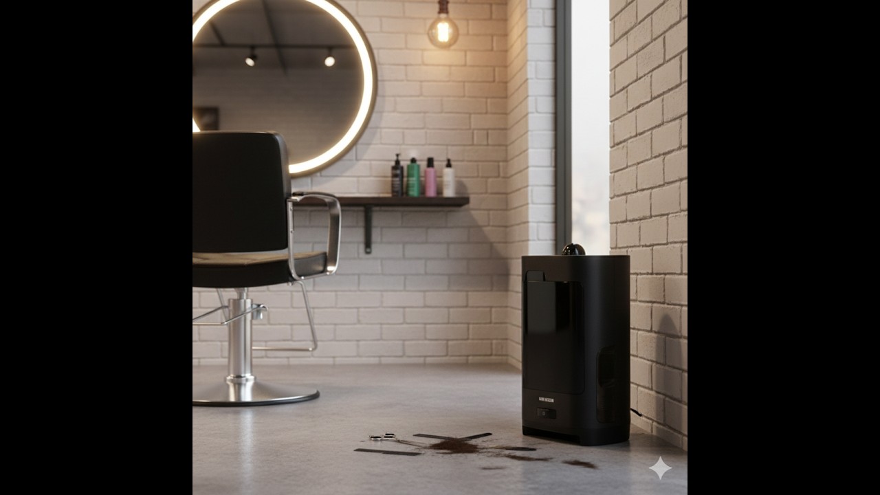 Aspirador Pared Peluquería