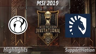 IG vs TL Highlights - Game 3 - MSI 2019 | Semifinals Day 1 | TL vs IG | 2019 Mid-Season Invitational