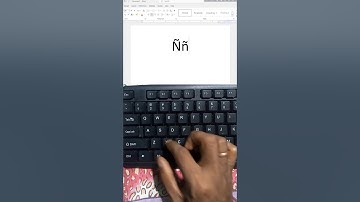 Type ñ or Ñ in Keyboard Easily! Enye Shortcut Key 💻 | Computer Tips #shorts #shortvideo #keyboard
