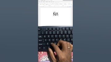 Type ñ or Ñ in Keyboard Easily! Enye Shortcut Key 💻 | Computer Tips #shorts #shortvideo #keyboard