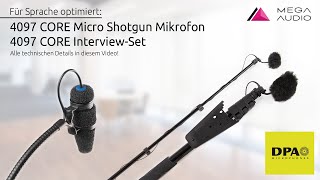 DPA 4097 Micro Shotgun Mikrofon und Interview-Kit