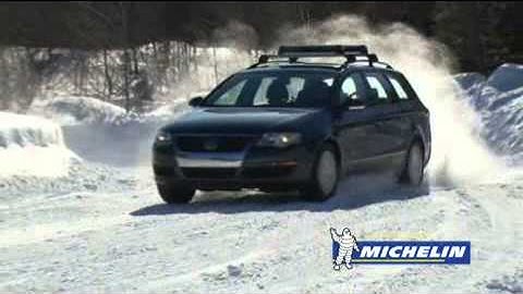 How to Brake Safely on Snow | Michelin® Winter Driving Academy
