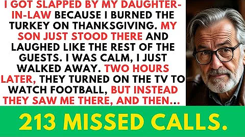 My Daughter-in-law Slapped Me On Thanksgiving Day. Two Hours Later, She Got A Surprise!