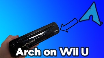 Installing Arch Linux on a Wii U!