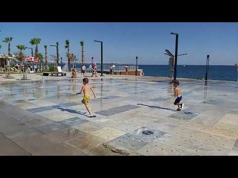 Antalya Konyaaltı Plajı , Sahili Yürüyüş ,  Sahil Antalya Yeni Hali , Antalya Sahil