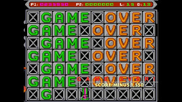 Amiga gameplay - Pipe mania high score: 235,950!!