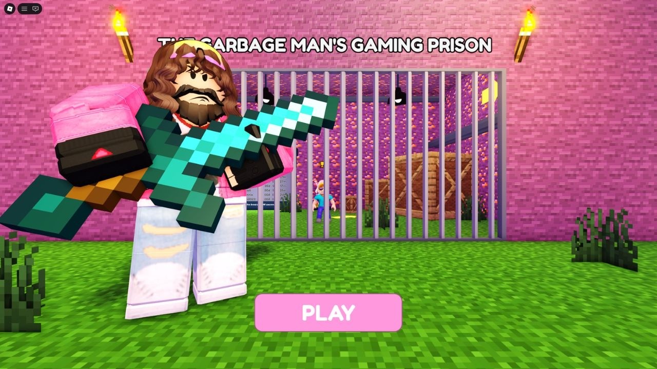 ESCAPE Garret’s Prison Run! (Minecraft Steve Obby)