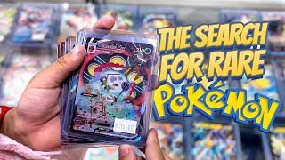 The Search for RARE POKEMON CARDS (Also Did Toys R Us Reopen?)