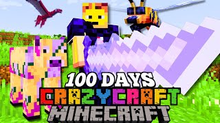 I Survived 100 Days in Crazy Craft!
