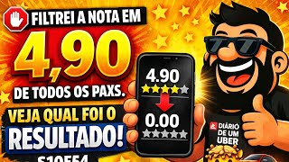 🛑 Filtrei a nota em 4,90 de TODOS os PAXS. VEJA qual foi o RESULTADO - S10E54 | #diariodeumuber screenshot 4