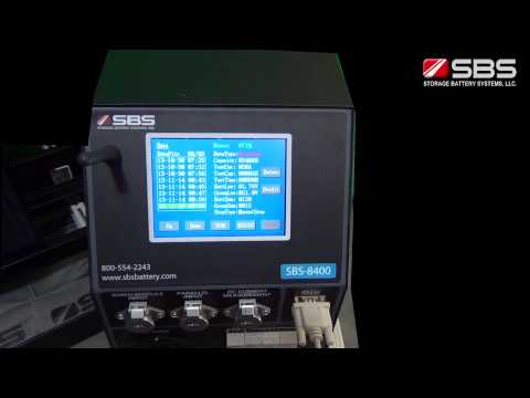 SBS 8400 - Battery Capacity Tester / Load Bank