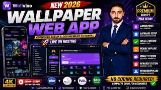 How to Make a Wallpaper & Ringtone Web App with Admin Panel and Host It Live Wallvixo screenshot 2