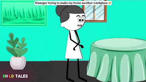 Manager trying to make my home another workplace 😳| AC: @emfandango