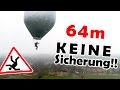 Unser FINALER FLUG! | kleinster bemannter Ballon über'm Kliemannsland!