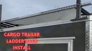 Cargo Trailer Conversion: Installed ladder rack on cargo trailer and finished up the roof. Part 5 by Travel Time with Tim 5,810 views 2 years ago 7 minutes, 8 seconds