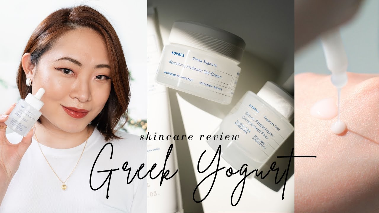 Skincare Made with Greek Yogurt? Korres Review for Sensitive + Combination Skin Beauty Unboxed
