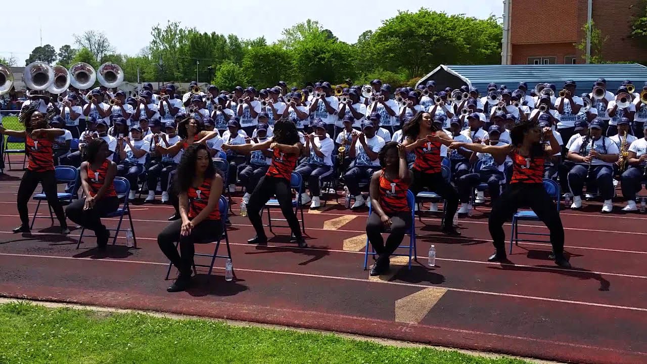 2015 JSU Jsettes (Neck) Blue & White game YouTube