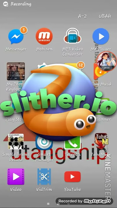 slither.Io bad luck bryan ,sekalinya ngerekam langsung mati