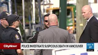 Police investigate suspicious death in Vancouver
