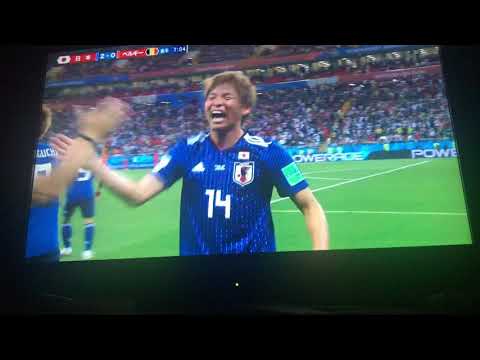 サッカー日本代表 日本✖︎ベルギー 乾貴士２点目