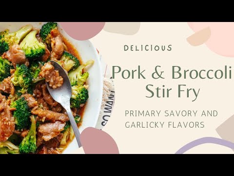 Vibrant Pork and Broccoli Stir Fry: A Whirlwind of Flavor!