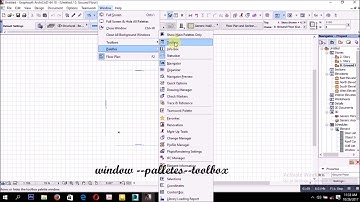 ArchiCad user interface (muonekano wa ArchiCad)