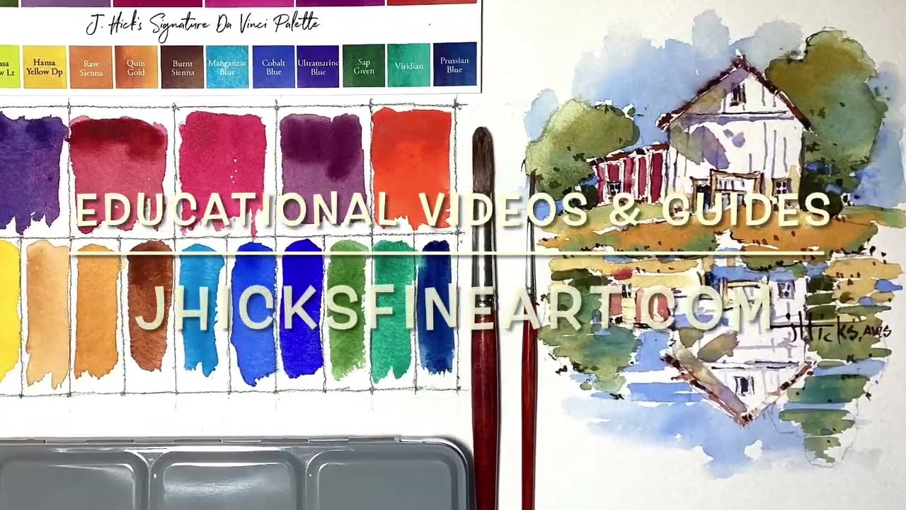 Painting Beautiful Watercolor Landscapes by Joyce Hicks