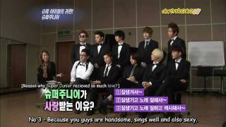 [ENG SUB/110806] Entertainment Relay SJ Cut