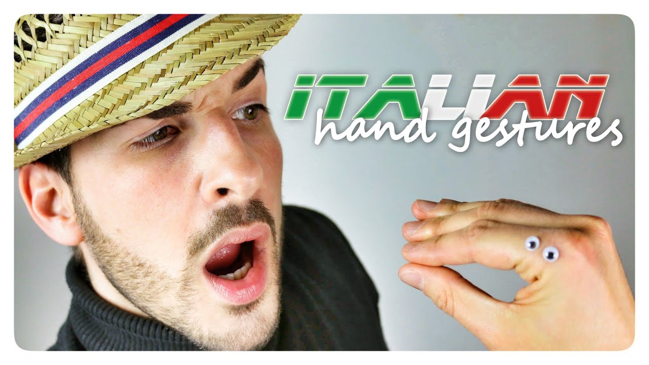 Learn 60 ITALIAN HAND GESTURES with Marco - YouTube