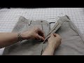 Replacing Zipper in Pants