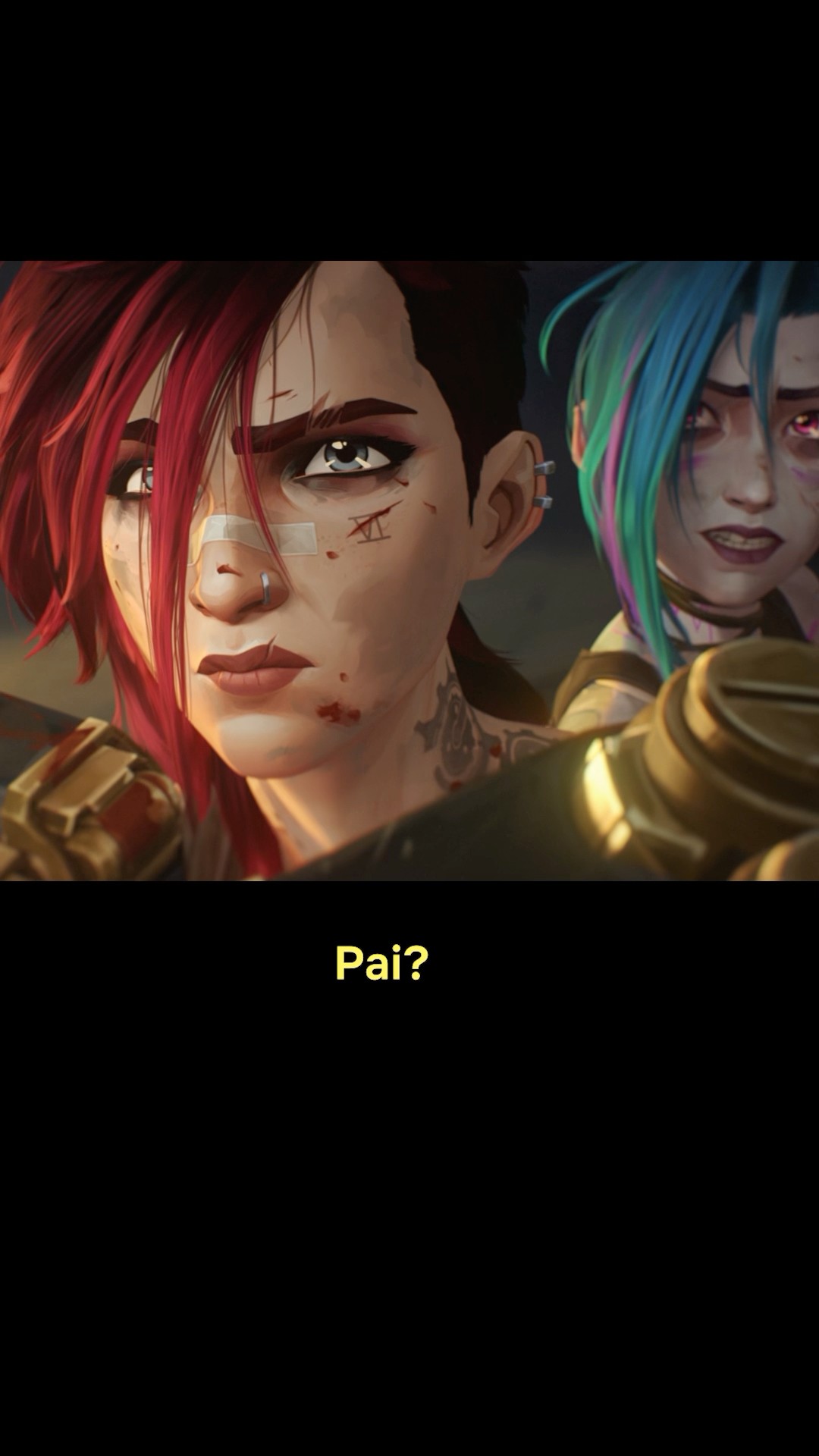 Vi e Jinx LUTANDO JUNTAS! #Arcane