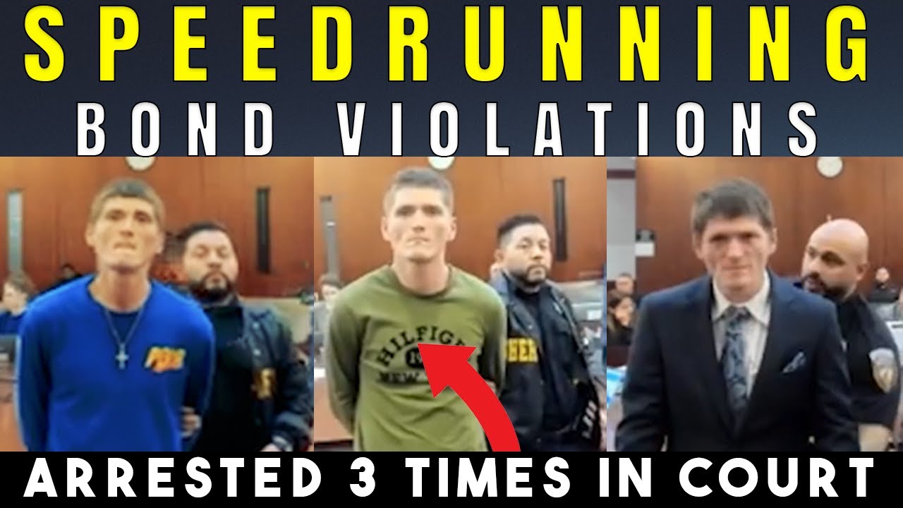 CAN'T STOP Getting Arrested - Over 30 Missed Court-Ordered Tests