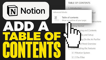 How To Add a Table Of Contents in Notion (2025)