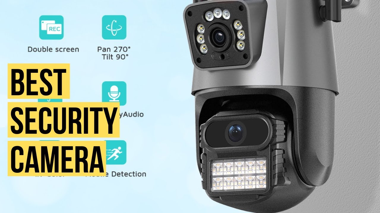 Best Security Camera 8MP 4K Camera Dual Lens Security Camera Review