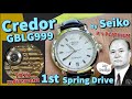 BEST SEIKO Dress Watch — Credor GBLG999 — PLATINUM Case — Limited Edition 100 — First Spring Drive