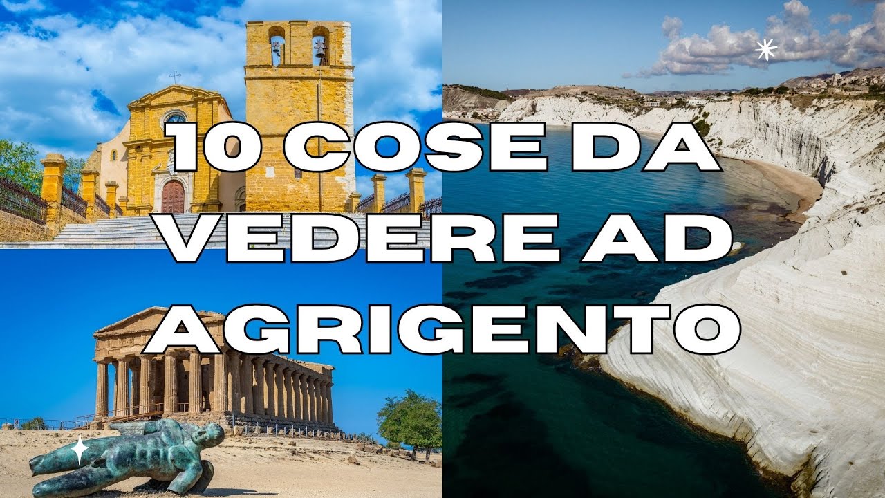 10 Cose da vedere ad AGRIGENTO - GUIDA TURISTICA