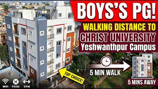 Boys PG Near Christ University Yeshwanthpur Campus Bangalore