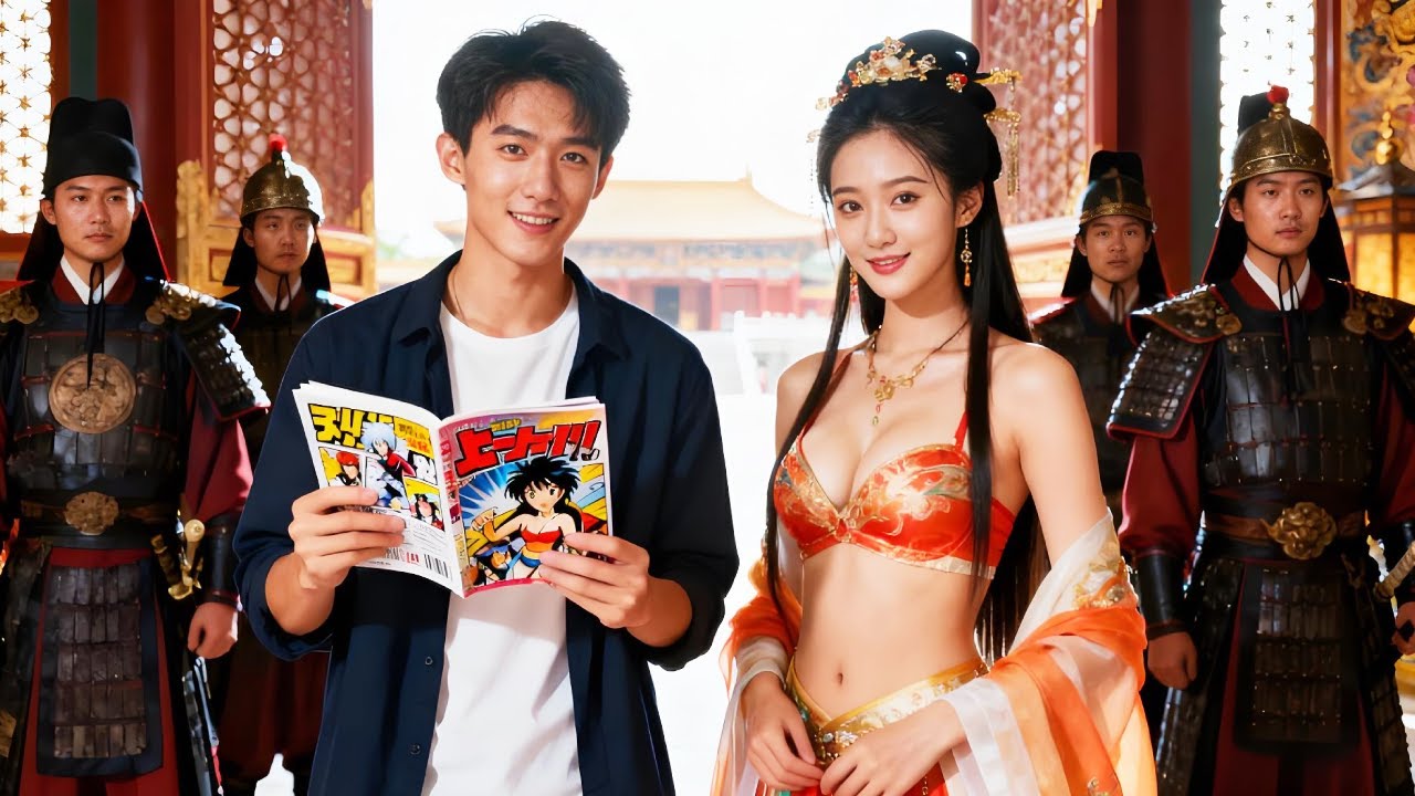 Joven viaja en el tiempo, con un cómic se hace millonario. Hasta la emperatriz lo conquista.