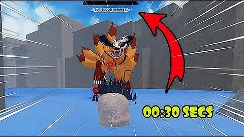 The FASTEST WAY TO KILL ANY GEN 3/BIG BOSSES - Shindo Life