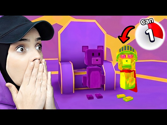 SÜPER AYININ SADECE 1 CANI VAR! MOR AYI GÜÇLENDİ! 😱🐻