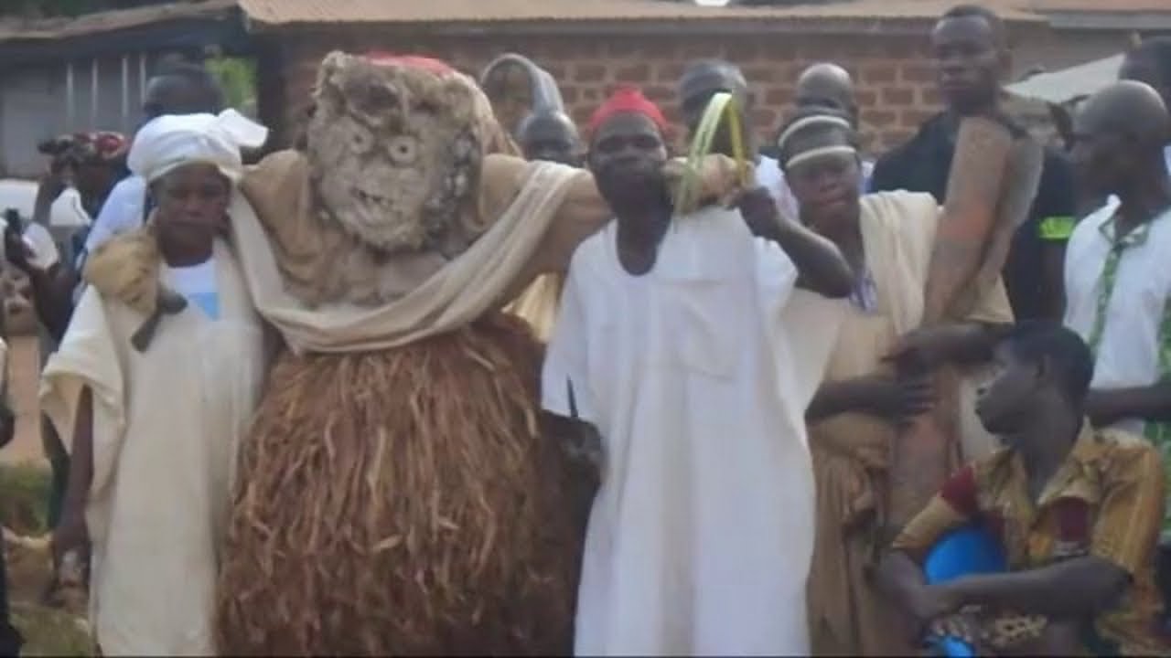 le plus dangereux masque de la côte d'ivoire