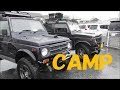 2017年10月　軽箱バンとジムニーで行く　秋の強風キャンプ　その1　フリーザ様…編